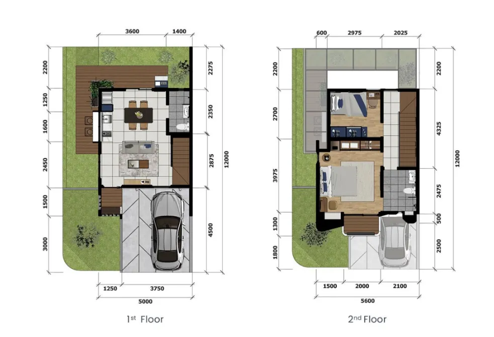 Floor plan for Klaia Hook