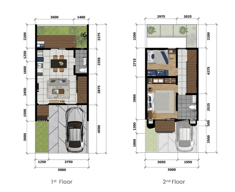 Floor plan for Klaia Standard